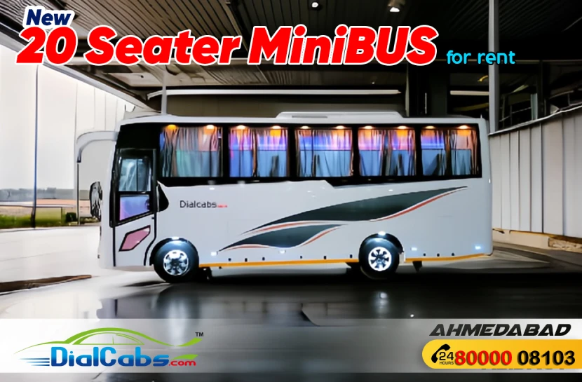 20 Seater Minibus Rental in Ahmedabad