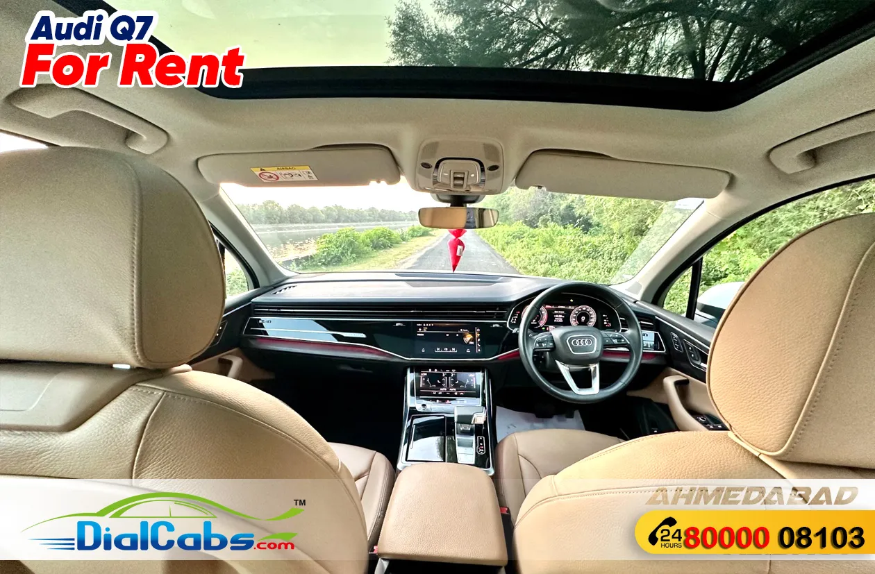 Audi Q7 Rental Price in Ahmedabad