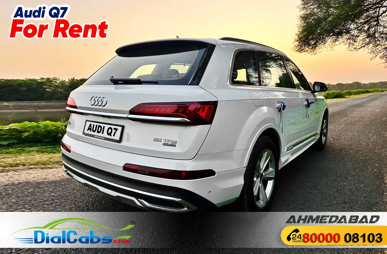Audi Q7 Rental Price in Ahmedabad