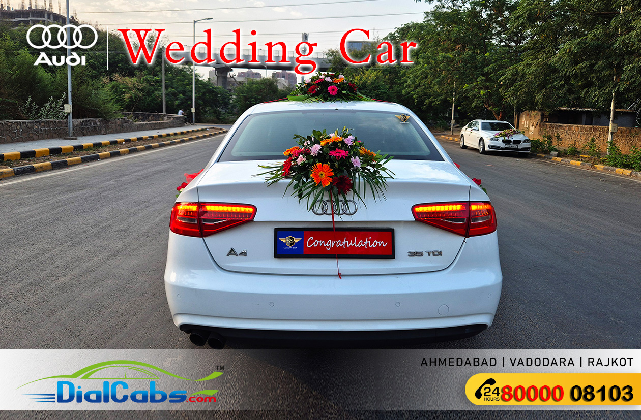 Audi Wedding Car Rental in Ahmedabad