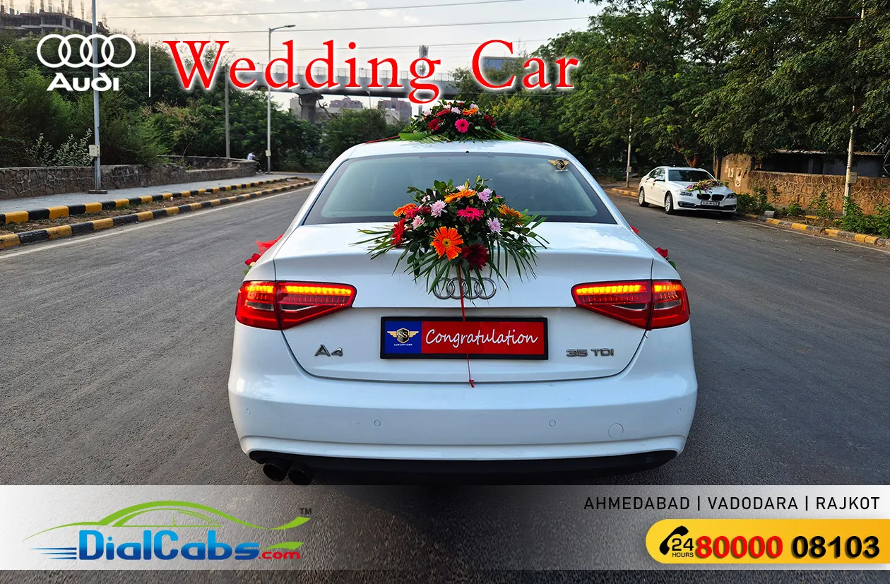 Audi Wedding Car Rental in Ahmedabad