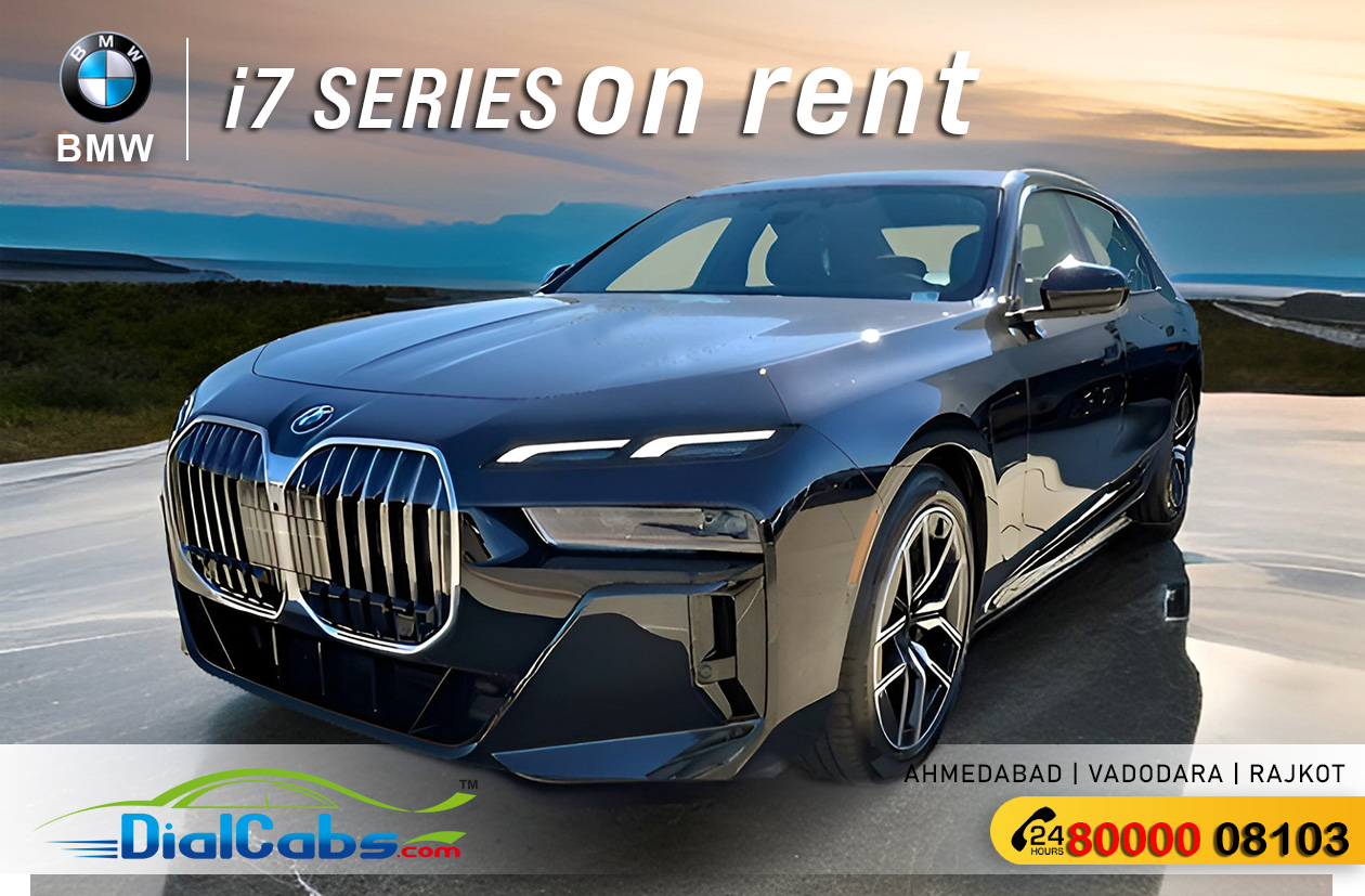 BMW 7 Series Rental Service in Ahmedabad