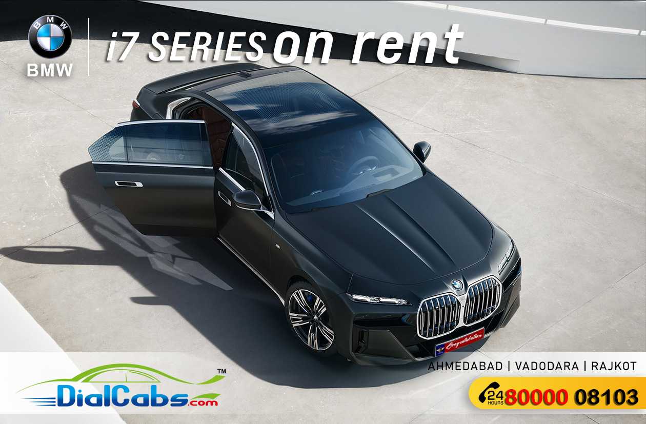 BMW 7 Series Rental Service in Ahmedabad