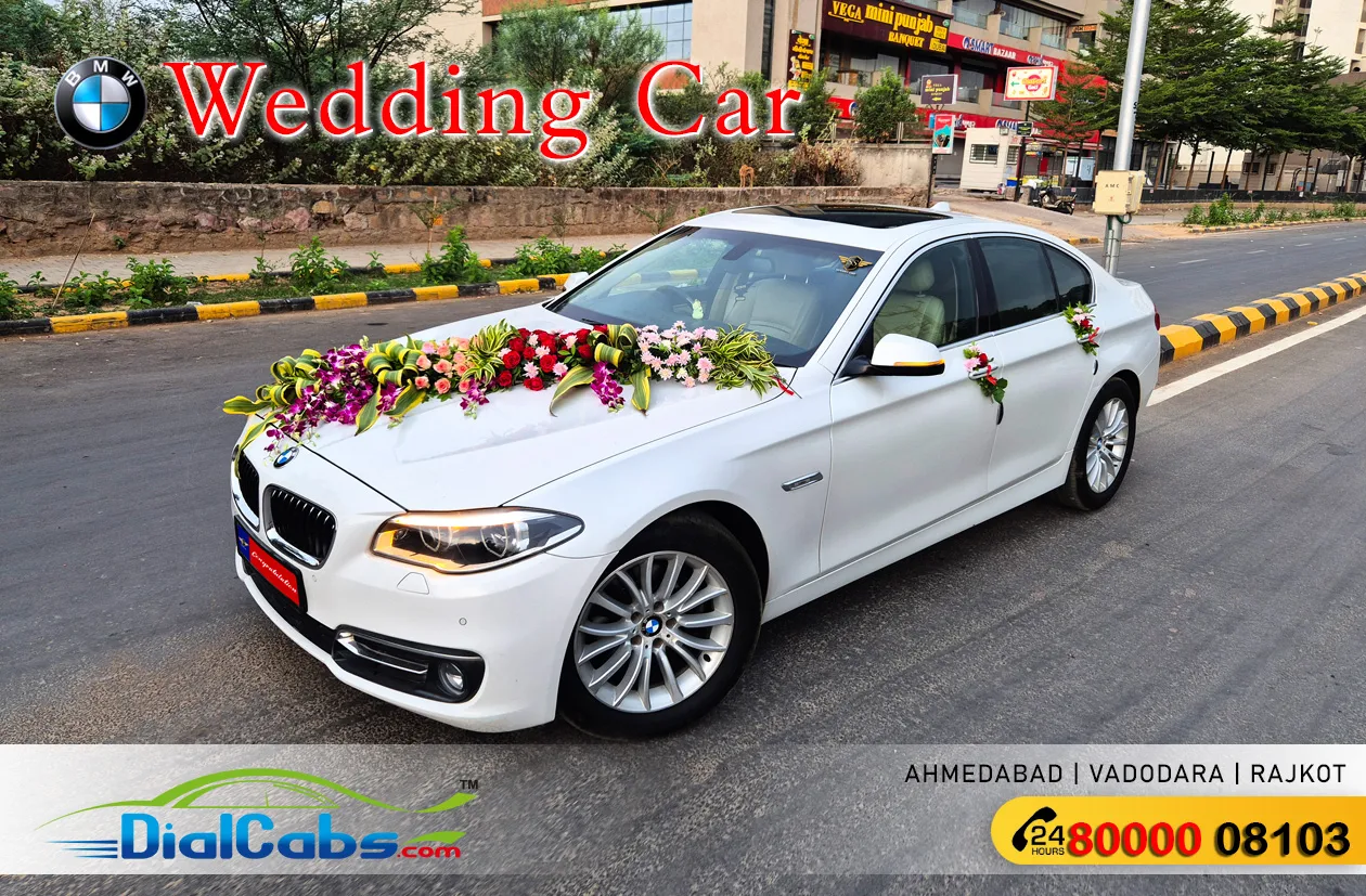 BMW Wedding Car Rental in Ahmedabad