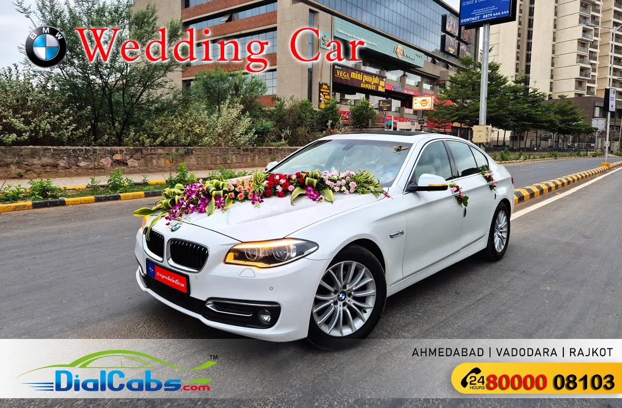 BMW Wedding Car Rental in Ahmedabad
