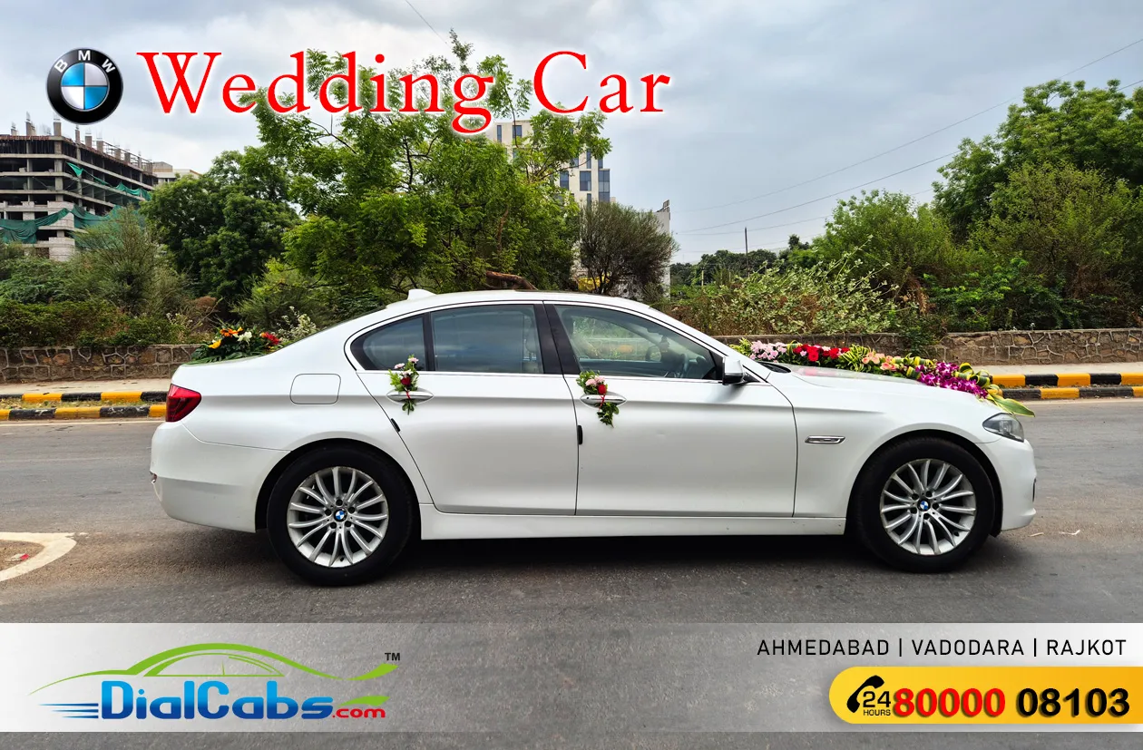 BMW Wedding Car Rental in Ahmedabad