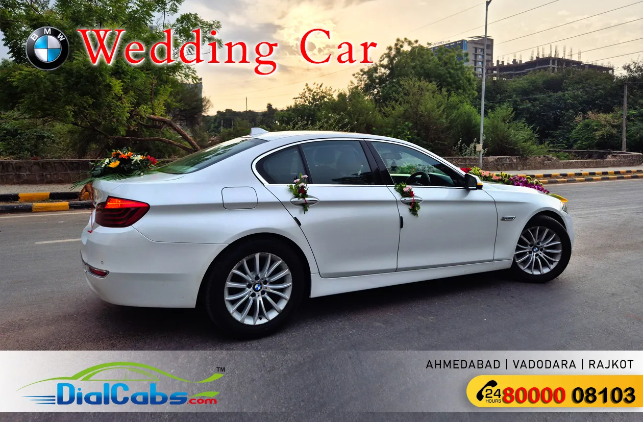 BMW Wedding Car Rental in Ahmedabad