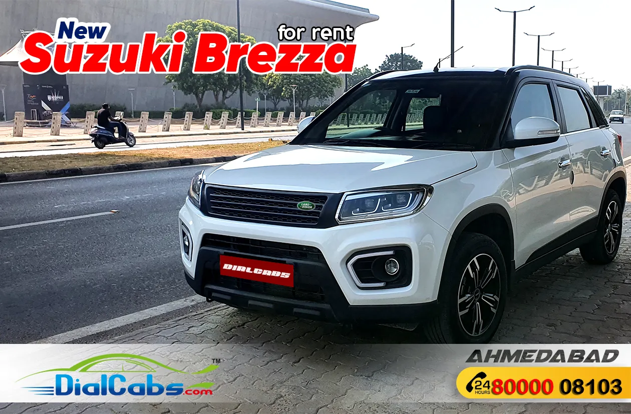 Brezza  Car Rental in Ahmedabad