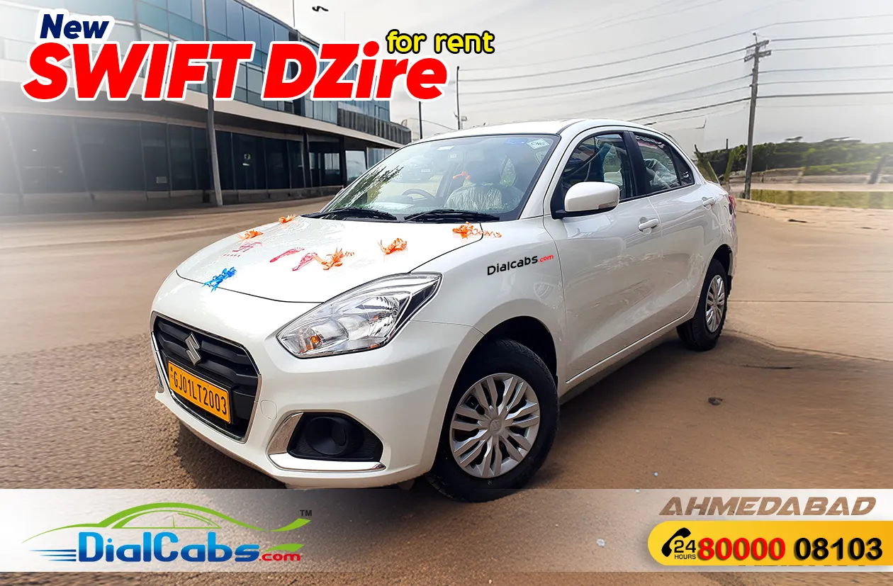 Dzire Car Rental in Ahmedabad