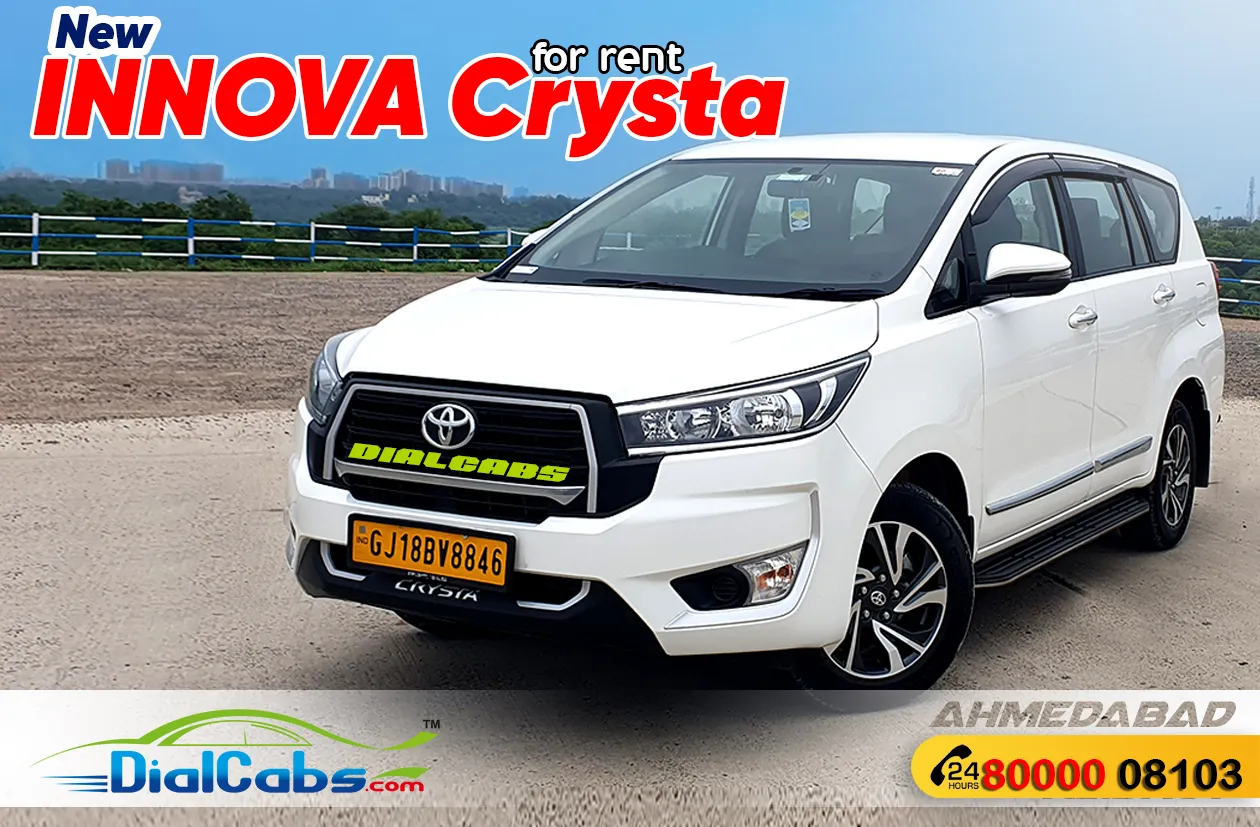 Innova Crysta Rental in Ahmedabad