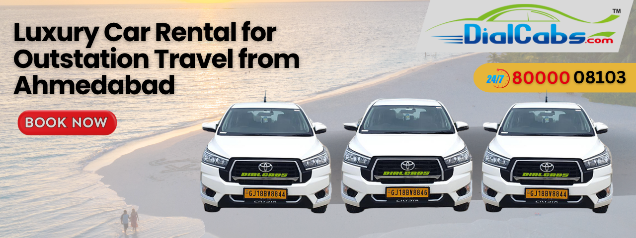 Luxury Car Rental for Outstation Travel from Ahmedabad