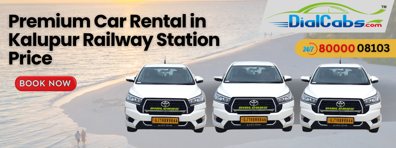 Premium Car Rental in Kalupur Railway Station 