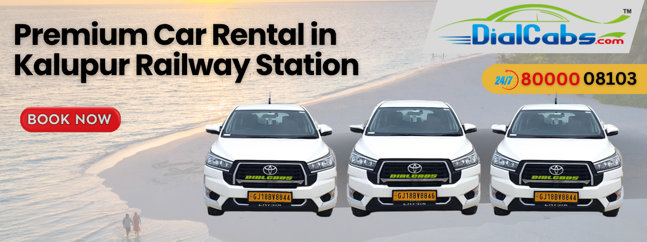 Premium Car Rental in Kalupur Railway Station 