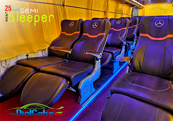 25 Seater Semi Sleeper Bus