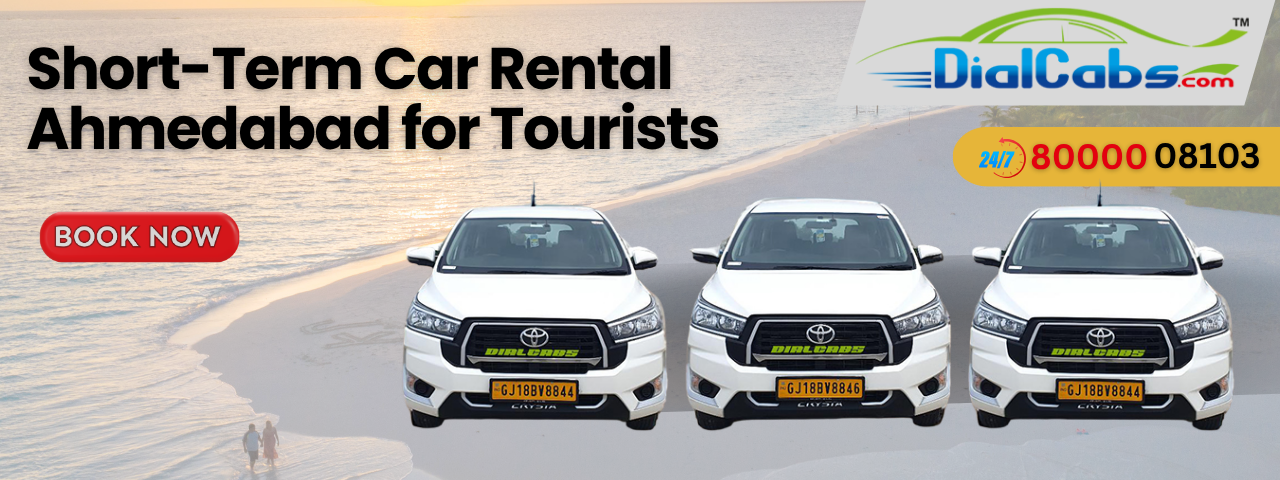 Short-Term Car Rental Ahmedabad for Tourists