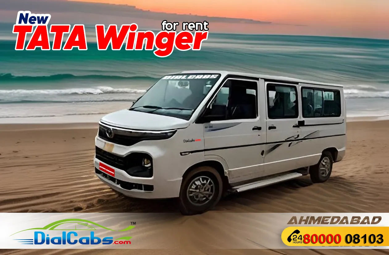Tata Winger Rent in Ahmedabad