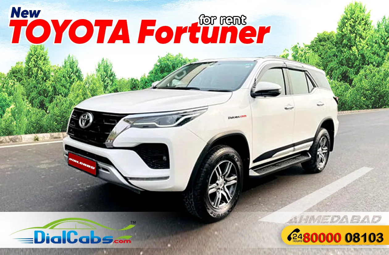 Toyota Fortuner Rental in Ahmedabad