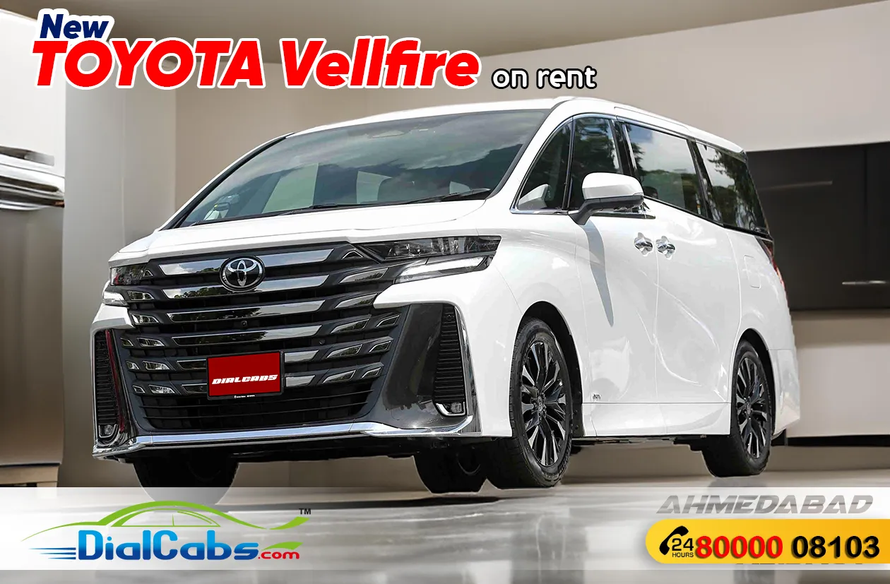 Toyota Vellfire Rental Ahmedabad