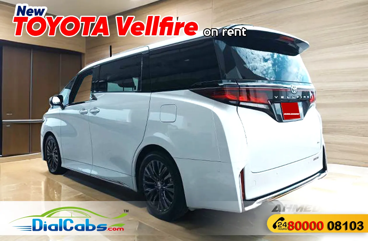 Toyota Vellfire Rental Ahmedabad