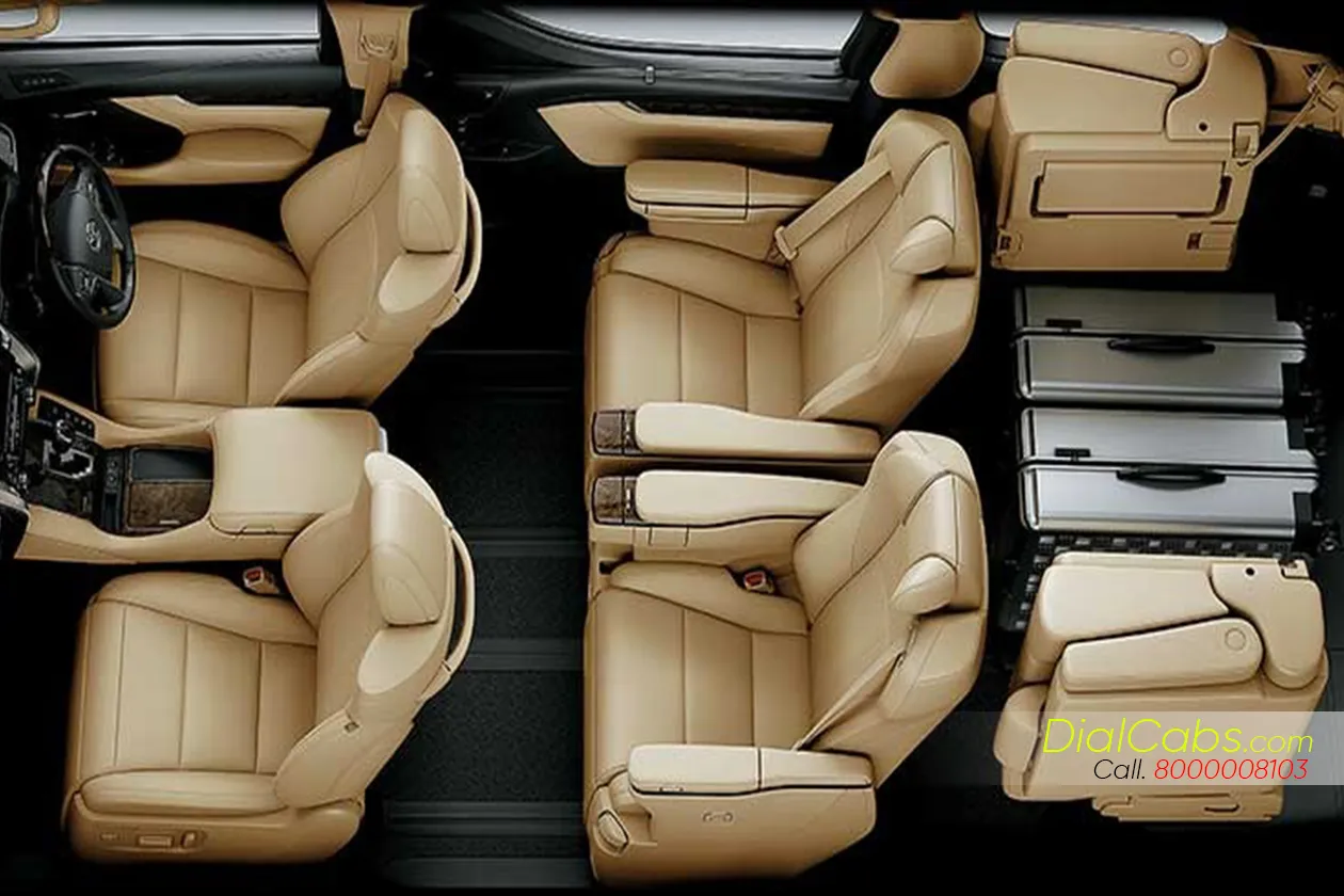 Toyota Vellfire Rental Ahmedabad